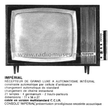 Impérial ; Sonneclair, (ID = 2322604) Televisore