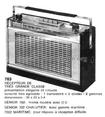 Senior 702 Chalutier; Sonneclair, (ID = 2322615) Radio