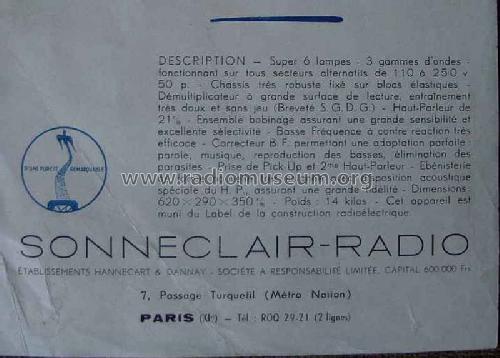 Sélection 47; Sonneclair, (ID = 1452932) Radio