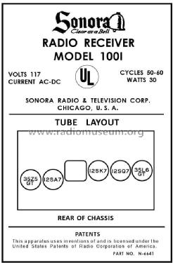 100I ; Sonora Radio & Telev (ID = 2850584) Radio