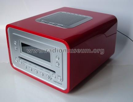 Design CD-Radio Cubo Radio Sonoro-Audio GmbH, Köln, build | Radiomuseum