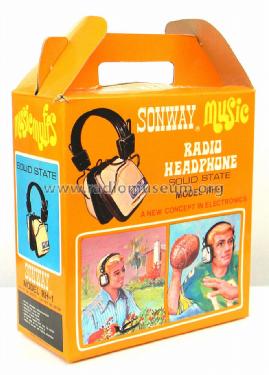 Sports Radio Headphone Solid State - Radio Muffs RH-1; Sonway Manufacturers (ID = 1236213) Radio