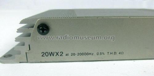 2 Channel Power Amplifier XM-2022; Sony Corporation; (ID = 2495593) Ampl/Mixer