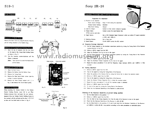 2R-26; Sony Corporation; (ID = 3015497) Radio