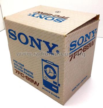 7FC-89W; Sony Corporation; (ID = 2850175) Radio