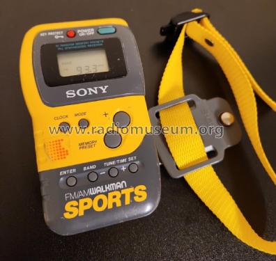 AM/FM Walkman SRF-M70 Radio Sony Corporation; Tokyo, build 1990 