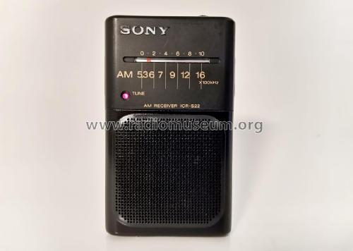 AM Receiver ICR-S22; Sony Corporation; (ID = 3015488) Radio