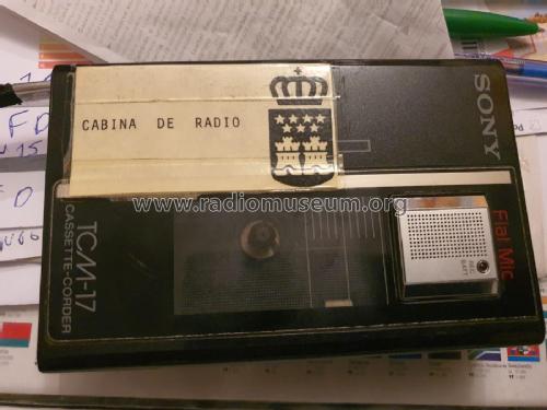 Cassette-Corder TCM-17; Sony Corporation; (ID = 2922115) R-Player