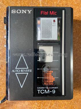 Cassette-Corder TCM-9 R-Player Sony Corporation; Tokyo, build