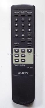 Remote Control RM-D320; Sony Corporation; (ID = 2658652) Altri tipi