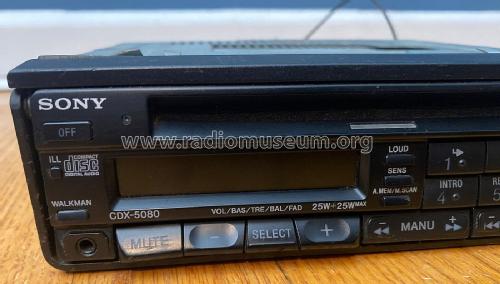 CDX-5080; Sony Corporation; (ID = 2832879) Car Radio