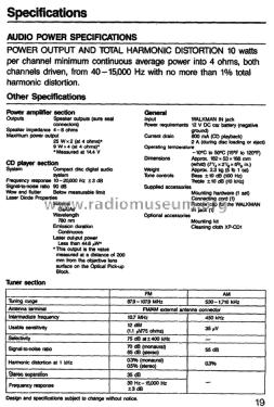 CDX-5080; Sony Corporation; (ID = 2832886) Car Radio