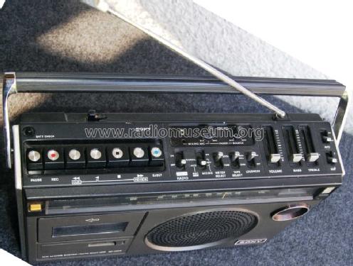 Cassette-Corder CF-480S; Sony Corporation; (ID = 2424673) Radio