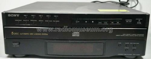 Compact Disc Player CDP-C322M; Sony Corporation; (ID = 2472068) Ton-Bild