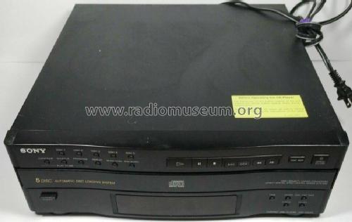 Compact Disc Player CDP-C322M; Sony Corporation; (ID = 2472069) Ton-Bild