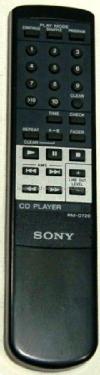 Compact Disc Player CDP-715; Sony Corporation; (ID = 2467657) Ton-Bild