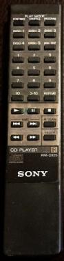 Compact Disc Player CDP-C325; Sony Corporation; (ID = 2472310) R-Player