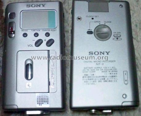 Scoopman - Digital Micro Recorder NT-2; Sony Corporation; (ID = 2669796) R-Player