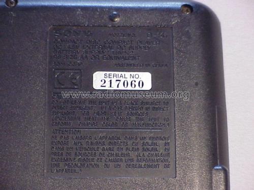 Discman D-141; Sony Corporation; (ID = 2843747) R-Player