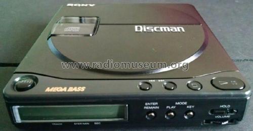Discman Mega Bass D-9 R-Player Sony Corporation; Tokyo, build 1989