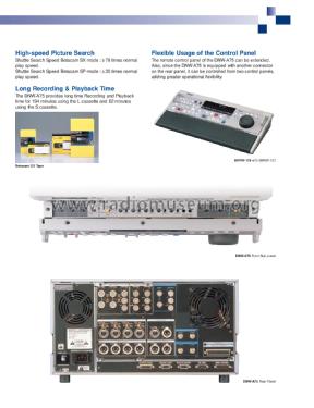 Betacam Sx Digital Video Cassette R-player Sony Corporation 