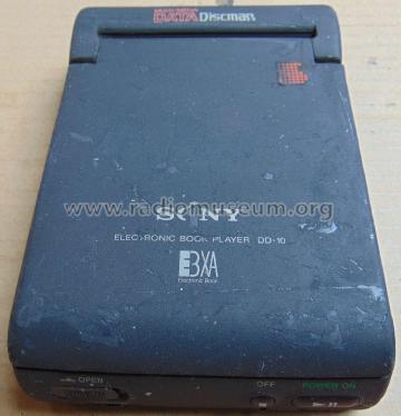 Data Discman Electronic Book Player E3XA DD-10; Sony Corporation; (ID = 2619878) Ton-Bild