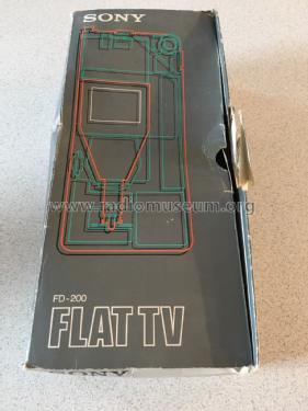 Flat TV FD-200; Sony Corporation; (ID = 2316151) Television