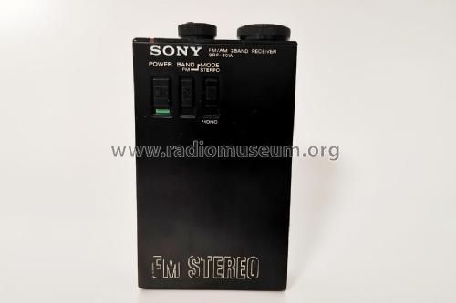 FM/AM 2 Band Receiver SRF-80W; Sony Corporation; (ID = 3008344) Radio