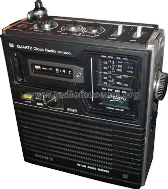 FM / AM 4Band Receiver ICF-3000L; Sony Corporation; (ID = 2794011) Radio