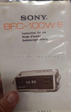 FM/AM Digital Clock Radio 8FC-100W; Sony Corporation; (ID = 2857137) Radio