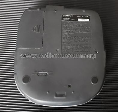 FM / AM Discman D-F411; Sony Corporation; (ID = 2412054) Radio