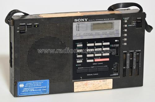 FM/AM PLL Synthesized Receiver ICF-2001; Sony Corporation; (ID = 3122047) Radio