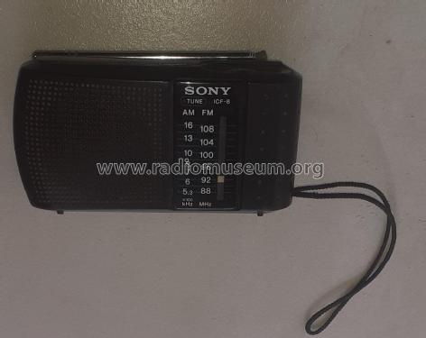 FM/AM-Radio ICF-8; Sony Corporation; (ID = 3104000) Radio