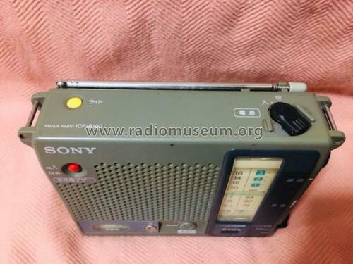 TV/FM/AM Radio ICF-B100 Radio Sony Corporation; Tokyo, build 1995