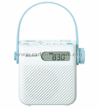 FM/AM Shower Radio ICF-S80 Radio Sony Corporation; Tokyo, build 