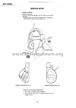 FM/AM Walkman SRF-HM55; Sony Corporation; (ID = 2325607) Radio