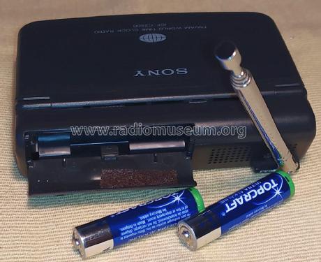 FM/AM World Time Clock Radio ICF-C2500; Sony Corporation; (ID = 2708610) Radio