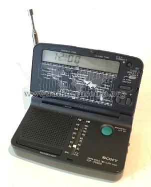 FM/AM World Time Clock Radio ICF-C2500; Sony Corporation; (ID = 2821736) Radio