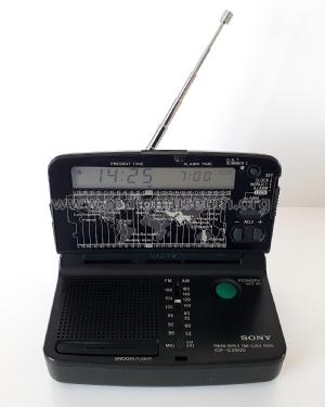 FM/AM World Time Clock Radio ICF-C2500; Sony Corporation; (ID = 3107921) Radio