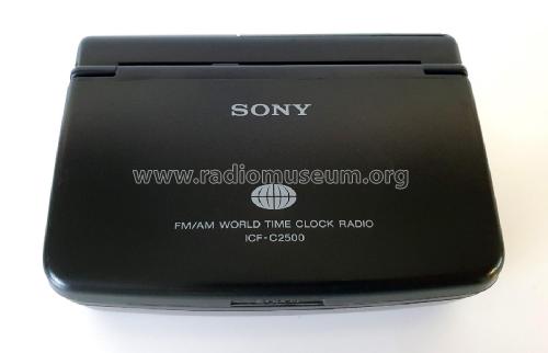 FM/AM World Time Clock Radio ICF-C2500; Sony Corporation; (ID = 3107922) Radio