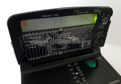 FM/AM World Time Clock Radio ICF-C2500; Sony Corporation; (ID = 3107933) Radio