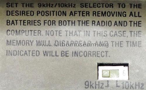 FM/LW/MW/SW PLL Synthesized Receiver ICF-7600D; Sony Corporation; (ID = 2309810) Radio