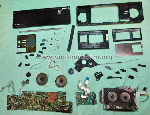 FM/MW/SW Stereo Cassette-Corder WA-8800; Sony Corporation; (ID = 2740917) Radio
