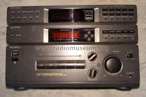 Fully Remote Controlled Compact Hi-Fidelity Stereo System LBT-D309; Sony Corporation; (ID = 2581967) Radio