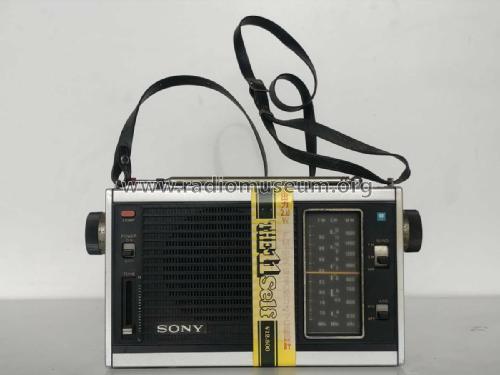 Sony 3 Band TV AM FM Black Radio ICF-S65V-Works Great! Battery-Japan