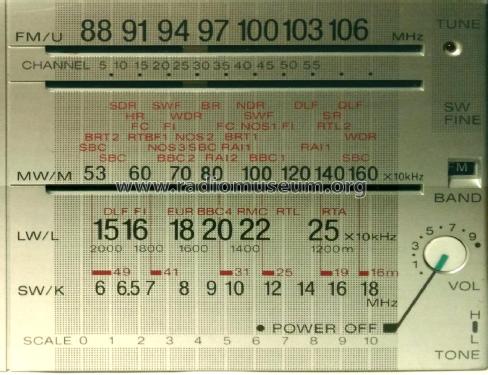 ICF-35; Sony Corporation; (ID = 2482427) Radio