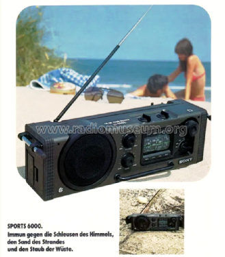 ICF-6000L; Sony Corporation; (ID = 3015047) Radio