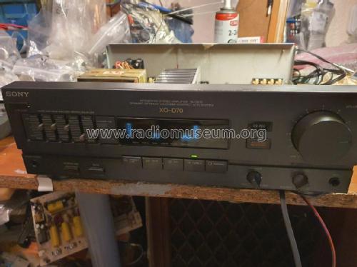 Integrated Stereo Amplifier TA-DS70; Sony Corporation; (ID = 3064150) Ampl/Mixer