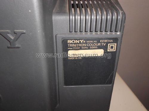 KV-M14A; Sony Corporation; (ID = 2288928) Television