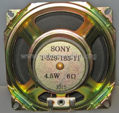 Lautsprecherchassis 1-529-185-11; Sony Corporation; (ID = 3042027) Speaker-P